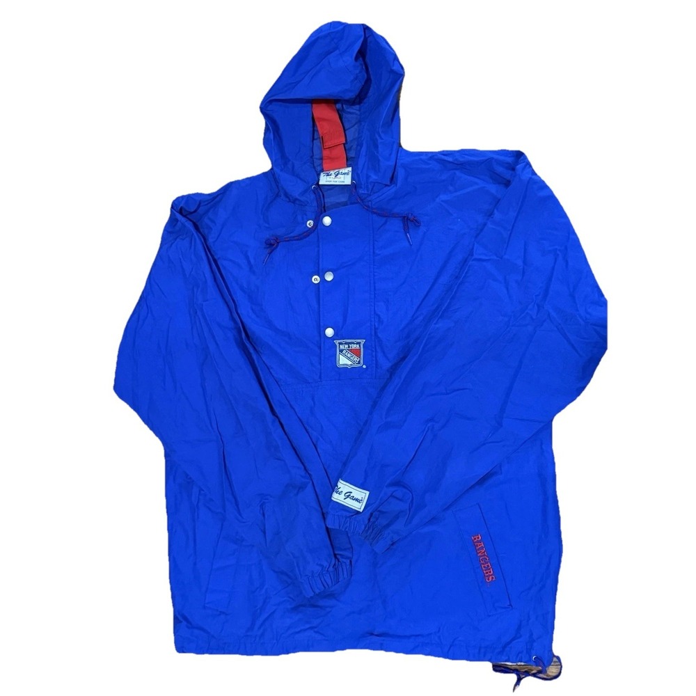 Vintage NHL NY RANGERS The Game Windbreaker  XL.